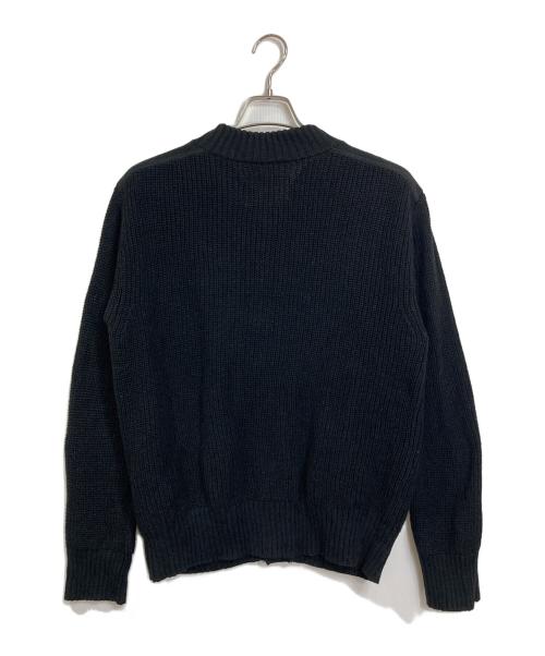 MHL（エムエイチエル）MHL (エムエイチエル) ROUGH COTTON カーディガン ブラック サイズ:Mの古着・服飾アイテム