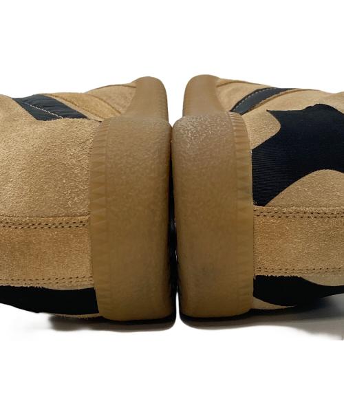 Maison Margiela（メゾンマルジェラ）Maison Margiela (メゾンマルジェラ) REPLICA ジャーマントレーナー　イタリア製 ベージュ×ブラック サイズ:41の古着・服飾アイテム