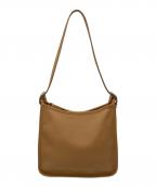 COACHコーチ）の古着「ワンショルダーバッグ　レザーバッグ」｜ベージュ