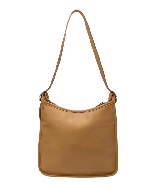 COACH（コーチ）COACH (コーチ) ワンショルダーバッグ　レザーバッグ ベージュ サイズ:実寸参照の古着・服飾アイテム