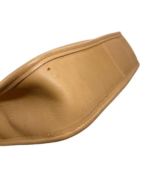 COACH（コーチ）COACH (コーチ) ワンショルダーバッグ　レザーバッグ ベージュ サイズ:実寸参照の古着・服飾アイテム