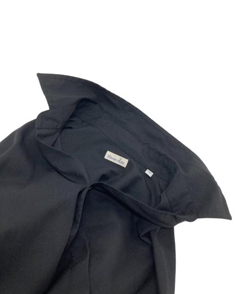 STEVEN ALAN（スティーブンアラン）STEVEN ALAN (スティーブンアラン) TW/TRO WORKN REGULAR COLLAR SHIRT/シャツ　長袖シャツ　日本製 ブラック サイズ:Sの古着・服飾アイテム