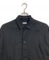 STEVEN ALAN (スティーブンアラン) TW/TRO WORKN REGULAR COLLAR SHIRT/シャツ　長袖シャツ　日本製 ブラック サイズ:S：5000円
