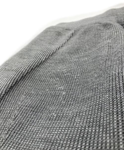 Snow peak（スノーピーク）snow peak (スノーピーク) ニットパンツ WG Stretch Knit Pants 日本製 グレー サイズ:Mの古着・服飾アイテム