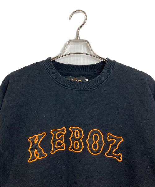 KEBOZ（ケボズ）KEBOZ (ケボズ) FREAK'S STORE (フリークスストア) 読売ジャイアンツ (ヨミウリジャイアンツ) スウェット　ジャイアンツスウェット ブラック×オレンジ サイズ:Lの古着・服飾アイテム