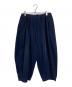 BLUEINGREEN（ブルーイングリーン）の古着「バルーンパンツ　サーカスパンツ　コーデュロイパンツ　コットンパンツ　日本製」｜ネイビー