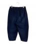 BLUEINGREEN (ブルーイングリーン) バルーンパンツ　サーカスパンツ　コーデュロイパンツ　コットンパンツ　日本製 ネイビー サイズ:実寸参照：7000円