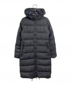 DUVETICAデュベティカ）の古着「ALIA WOOL ダウンコート　ロングコート」｜ブラック
