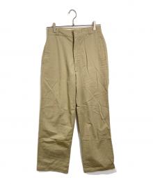US ARMY（ユーエスアーミー）の古着「【古着】USミリタリートラウザーパンツ　コットンパンツ　　60ｓ J.H RUTTER REX MFG.CO.INC　60年代」｜ベージュ