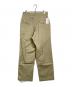 US ARMY (ユーエスアーミー) 【古着】USミリタリートラウザーパンツ　コットンパンツ　　60ｓ J.H RUTTER REX MFG.CO.INC　60年代 ベージュ サイズ:W28：6000円
