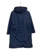 UNTITLEDアンタイトル）の古着「フード2WAY モッズコート　ナイロンコート」｜ネイビー