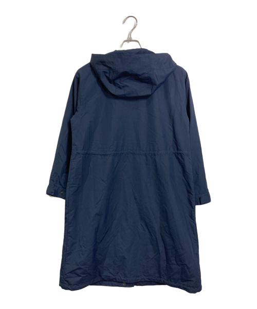 UNTITLED（アンタイトル）UNTITLED (アンタイトル) フード2WAY モッズコート　ナイロンコート ネイビー サイズ:1の古着・服飾アイテム