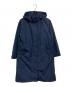 UNTITLED（アンタイトル）の古着「フード2WAY モッズコート　ナイロンコート」｜ネイビー