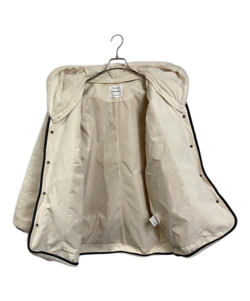 Scrap Book（スクラップブック）scrap book (スクラップブック) middle bore coat ボアジャケット　ボアコート ホワイト×ブラック サイズ:38の古着・服飾アイテム