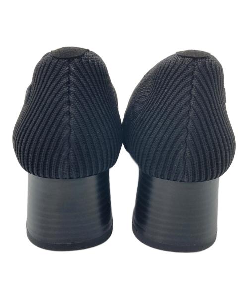 VIVAIA（ビバイア）VIVAIA (ビバイア) スクエアトゥ チャンキーヒール パンプス　セレモニー ブラック サイズ:39の古着・服飾アイテム