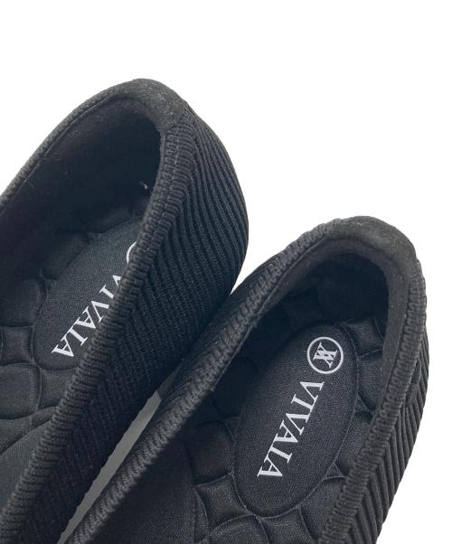 VIVAIA（ビバイア）VIVAIA (ビバイア) スクエアトゥ チャンキーヒール パンプス　セレモニー ブラック サイズ:39の古着・服飾アイテム