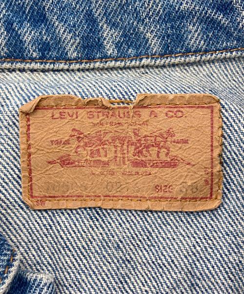 LEVI'S（リーバイス）LEVI'S (リーバイス) 【古着】80’S  デニムジャケット　80年代 USA製 紙タグ 84年製 インディゴ サイズ:38の古着・服飾アイテム