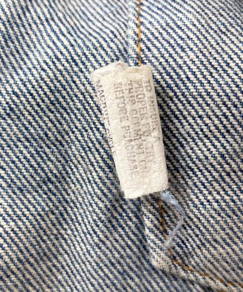 LEVI'S（リーバイス）LEVI'S (リーバイス) 【古着】80’S  デニムジャケット　80年代 USA製 紙タグ 84年製 インディゴ サイズ:38の古着・服飾アイテム
