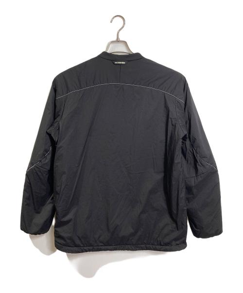 and wander（アンドワンダー）and wander (アンドワンダー) alpha jacket  中綿ジャケット　アウター　日本製　PERTEX MICROLIGHT ブラック サイズ:4の古着・服飾アイテム