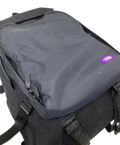 THE NORTHFACE PURPLELABEL（ザ・ノースフェイス パープルレーベル）THE NORTHFACE PURPLELABEL CORDURA Nylon Day Pack コーデュラナイロン デイパック リュックサック　スポーツ　アウトドア　通勤　通学 ブラック サイズ:実寸参照の古着・服飾アイテム