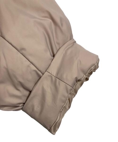 ReFLEcT（リフレクト）Reflect (リフレクト) ショート丈ダウンコート　ダウンコート　ダウンジャケット　アウター ベージュ サイズ:7	の古着・服飾アイテム