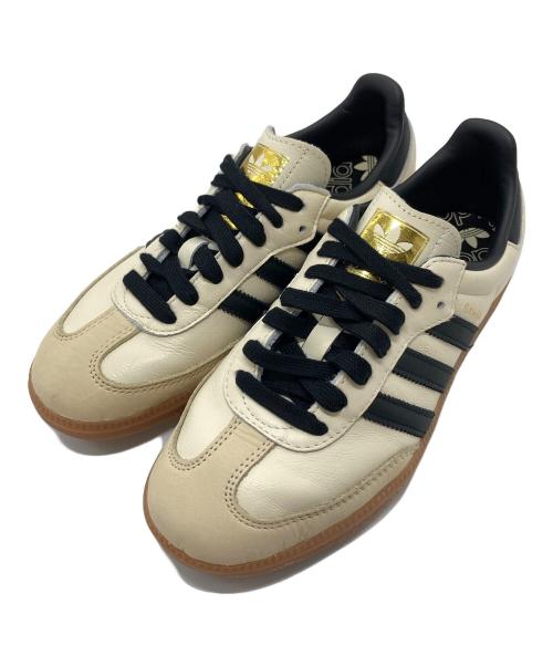 adidas（アディダス）adidas (アディダス) SAMBA OG サンバ　サンバOG ベージュ×ブラック サイズ:US 7の古着・服飾アイテム