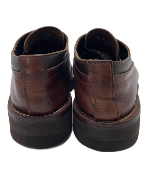 RUSSELL MOCCASIN（ラッセルモカシン）RUSSELL MOCCASIN (ラッセルモカシン) デッキシューズ　レザーシューズ ブラウン サイズ:7 1／2の古着・服飾アイテム