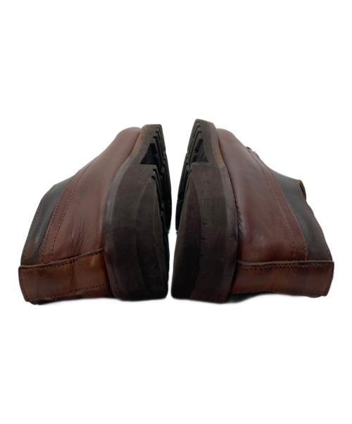 RUSSELL MOCCASIN（ラッセルモカシン）RUSSELL MOCCASIN (ラッセルモカシン) デッキシューズ　レザーシューズ ブラウン サイズ:7 1／2の古着・服飾アイテム