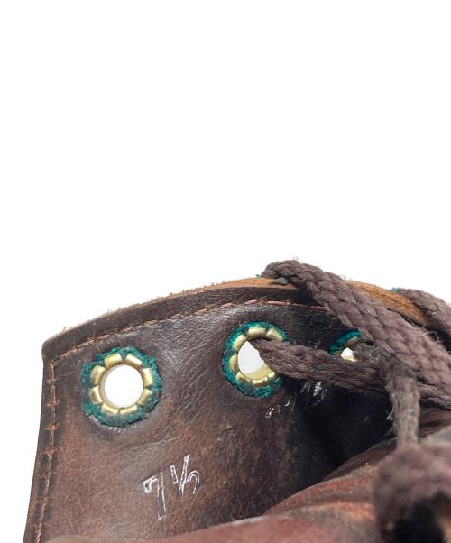 RUSSELL MOCCASIN（ラッセルモカシン）RUSSELL MOCCASIN (ラッセルモカシン) デッキシューズ　レザーシューズ ブラウン サイズ:7 1／2の古着・服飾アイテム