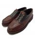 RUSSELL MOCCASIN（ラッセルモカシン）の古着「デッキシューズ　レザーシューズ」｜ブラウン