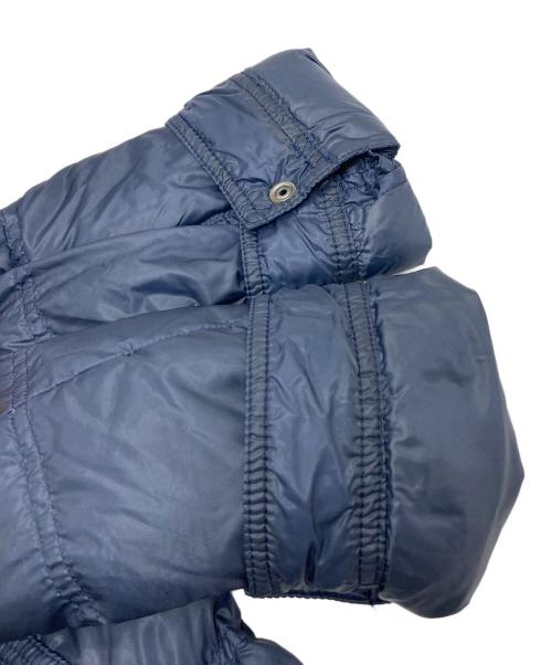 BURBERRY BLACK LABEL（バーバリーブラックレーベル）BURBERRY BLACK LABEL (バーバリーブラックレーベル) ファーフード付ダウンジャケット　 ネイビー サイズ:Mの古着・服飾アイテム