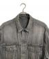 BALENCIAGA (バレンシアガ) デニムジャケット　バックロゴ デニムジャケット　18SS グレー サイズ:46：50000円