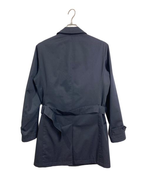 HERNO（ヘルノ）HERNO (ヘルノ) ステンカラーコート　ロングコート　アウター　ライトアウター ネイビー サイズ:46の古着・服飾アイテム