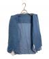 SOEJU (ソージュ) オーガニックコットンシアーシャツ ブルー サイズ:M：7000円