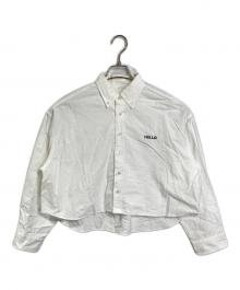 FRAMeWORK（フレームワーク）の古着「コットンオックスB.Dショートシャツ」｜ホワイト