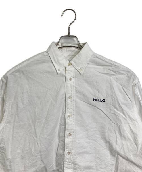 FRAMeWORK（フレームワーク）FRAMeWORK (フレームワーク) コットンオックスB.Dショートシャツ ホワイト サイズ:不明の古着・服飾アイテム