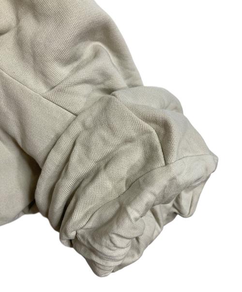 DRIES VAN NOTEN（ドリスヴァンノッテン）DRIES VAN NOTEN (ドリスヴァンノッテン) バルーンスウェット　デザイントップス　スウェット ベージュ サイズ:XS（実寸参照）の古着・服飾アイテム