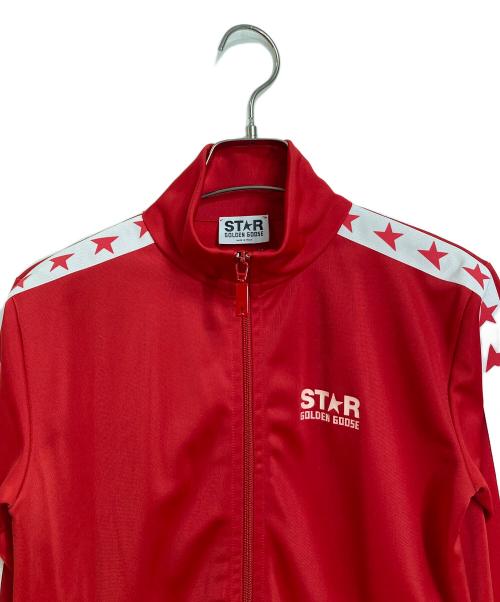 GOLDEN GOOSE（ゴールデングース）GOLDEN GOOSE (ゴールデングース) トラックジャケット　L'Appartement取扱 レッド サイズ:10の古着・服飾アイテム