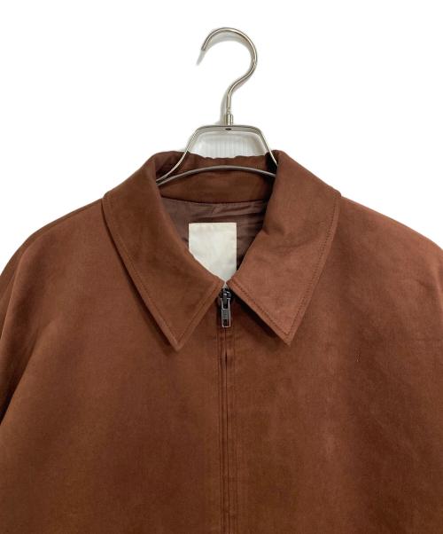SHENERY（シーナリー）SHENERY (シーナリー) フェイクスウェードブルゾン　 25AWモデル ブラウン サイズ:FREEの古着・服飾アイテム