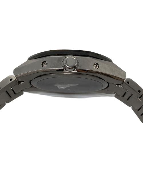 CITIZEN（シチズン）CITIZEN (シチズン) 腕時計　ATTESA 光発電エコ・ドライブ　電波ソーラー　アナログ　10気圧防水 ブラック×シルバー サイズ:実寸参照の古着・服飾アイテム