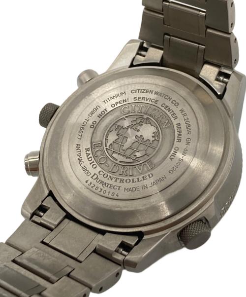 CITIZEN（シチズン）CITIZEN (シチズン) クロノグラフ　プロマスター スカイシリーズ　電波ソーラー　多針アナログ　生活防水 ブラック サイズ:実寸参照の古着・服飾アイテム