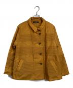 YACCO MARICARDヤッコマリカルド）の古着「ナイロン中綿ジャケット」｜オレンジ