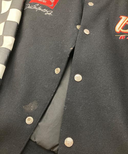 CHASE AUTHENTICS by JH Design Group（チェイス・オーセンティックス・バイ・ジェーエイチ・デザイン・グループ）CHASE AUTHENTICS by JH Design Group 【古着】レザー切替レーシングジャケット スタジャン　アウター　リバーシブル レッド×ブラック サイズ:2XLの古着・服飾アイテム