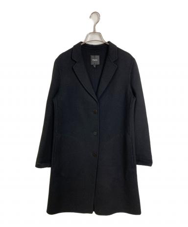 未使用 24AW Theory セオリー コート カシミヤ混 ブラック S 3015008991417063_01_3719w.jpeg