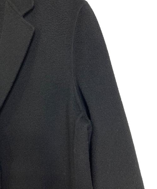 theory（セオリー）theory (セオリー) カシミヤ混チェスターコート　ロングコート　アウター　フォーマル ブラック サイズ:Mの古着・服飾アイテム