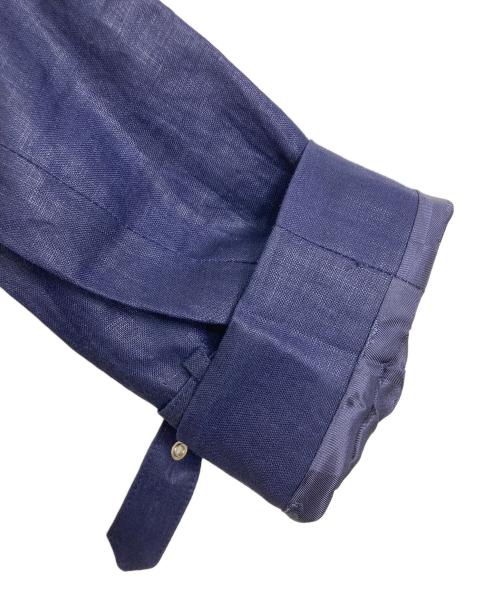 MACKINTOSH（マッキントッシュ）MACKINTOSH (マッキントッシュ) インディゴリネントレンチコート　アウター　ライトアウター　英国製 インディゴ サイズ:32の古着・服飾アイテム