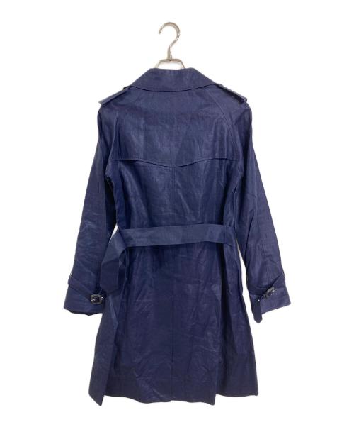 MACKINTOSH（マッキントッシュ）MACKINTOSH (マッキントッシュ) インディゴリネントレンチコート　アウター　ライトアウター　英国製 インディゴ サイズ:32の古着・服飾アイテム