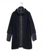 HERNOヘルノ）の古着「デタッチャブル パネルコート 3WAY」｜ブラック