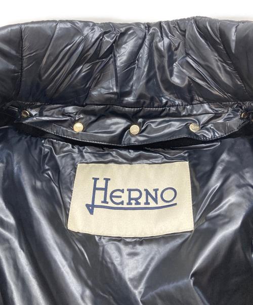 HERNO（ヘルノ）HERNO (ヘルノ) デタッチャブル パネルコート 3WAY  ブラック サイズ:42の古着・服飾アイテム