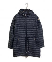 MONCLER（モンクレール）の古着「AURE ダウンコート　　オウルダウンコート　ライトダウンコート」｜ネイビー